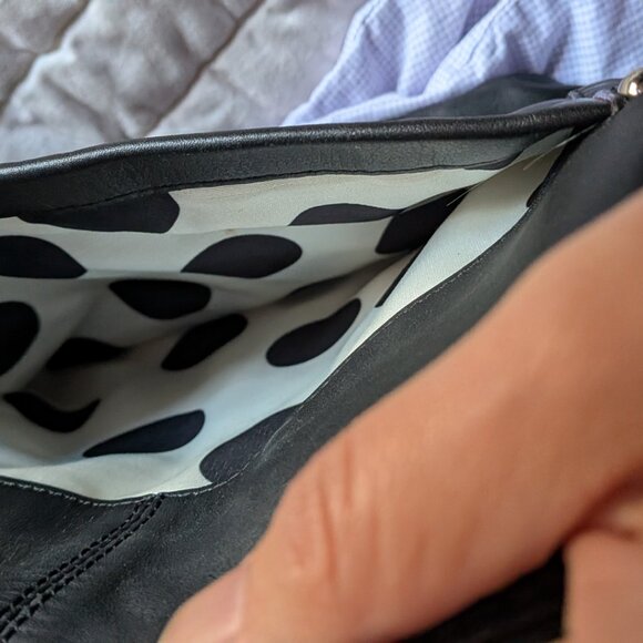 Kate Spade Bond Street Black Smooth Leather Hobo Shoulder Bag with Turnlock - Picture 2 of 7